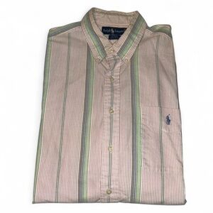 Ralph Lauren Blue Label Striped Shirt - Pink and Green